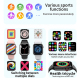 Montre Connectée Grand Écran 1.92 Pouces Étanche Avec Suivi Santé Et Sports Multiples - www.yonis-shop.com