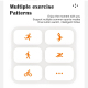 Montre Connectée IPS 1.99 Pouces Suivi Santé Modes Sportifs Or et Orange Charge Sans Fil Autonomie Élevée Compatible iOS et A...