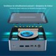 Mini PC Windows Puissant Avec Processeur AMD Ryzen 7 8 Cœurs Graphiques Radeon WiFi 6E et Bluetooth 5.2 - www.yonis-shop.com