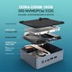 Mini PC Windows Puissant Avec Processeur AMD Ryzen 7 8 Cœurs Graphiques Radeon WiFi 6E et Bluetooth 5.2 - www.yonis-shop.com