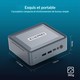 Mini PC Windows Puissant Avec Processeur AMD Ryzen 7 8 Cœurs Graphiques Radeon WiFi 6E et Bluetooth 5.2 - www.yonis-shop.com