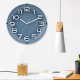 Horloge Murale Silencieuse 3D 12 Pouces Pour Salon Et Bureau Avec Affichage Digital Et Cadre En Plastique - www.yonis-shop.com