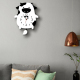 Horloge Murale Design Rouge En Acrylique Pour Bureau Chambre Et Maison - www.yonis-shop.com