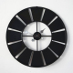 Horloge Murale Ronde Rétro En Fer Forgé Créative Colorée Décorative Pour Salon Chambre Bureau Restaurant Bar Durable Et Facil...
