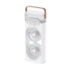 Ventilateur Brumisateur Portable 3 En 1 Pour Rafraîchir Et Humidifier Double Tête 180° Réservoir 400 Ml Silencieux 20 Db - ww...
