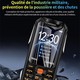 Téléphone Portable 4G Robuste Écran 3.5 Pouces Batterie Longue Durée Double SIM - www.yonis-shop.com