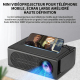 Vidéoprojecteur Mini LED Portable Avec Recopie D’Écran Smartphone Lecture 1080P Projection 24 À 100 Pouces Haut Parleur Intég...