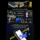 Smartphone Renforcé Étanche Avec Vision Nocturne 8GB RAM 256GB Stockage Android 14 Écran 4.7 Pouces Caméra 50MP Batterie 6200...