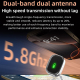 Adaptateur Sans Fil CarPlay Android Auto 2 En 1 Bluetooth 4.2 Transmission 5,8 GHz Résolution Adaptative Argent - www.yonis-s...