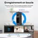 Caméscope Numérique Vision Nocturne HD WIFI 1080P Rotation 360 Degrés Carte TF 128G Batterie Longue Durée Stabilisation Intel...