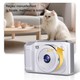 Appareil Photo Numérique Rétro HD 1080P Zoom Optique Puissant Écran IPS Haute Définition Capteur CMOS Haute Qualité Partage F...