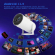 Mini Videoprojecteur Portable Android 11 Avec Technologie WIFI6 Et Correction Automatique Pour Home Cinéma - www.yonis-shop.com