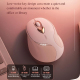 Souris Sans Fil Ergonomique Rechargeable Silencieuse Pour Bureau Portable Couleur Thé Au Lait Avec Affichage De Puissance - w...