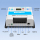 Contrôleur De Charge Solaire MPPT 12/24 V Avec Écran LCD RS485 Modbus TTL Pour Batteries Lithium Plomb Et Gel - www.yonis-sho...