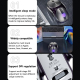 Souris Sans Fil Bluetooth Silencieuse Rechargeable Pour Bureau Et Gaming Effet Lumière Respiration - www.yonis-shop.com