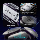 Souris Sans Fil Bluetooth Silencieuse Rechargeable Pour Bureau Et Gaming Effet Lumière Respiration - www.yonis-shop.com