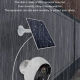 Caméra De Surveillance Solaire Sans Fil Ultra HD Avec Vision Nocturne Et Intercom 128GB Étanche - www.yonis-shop.com