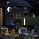 Caméra De Surveillance Extérieure HD 3MP Sans Fil Avec Panneau Solaire Et Vision Nocturne IP66 - www.yonis-shop.com