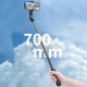 Perche À Selfie Sans Fil Avec Stabilisateur Gimbal Et Lumière Intégrée Pour Photos Parfaites - www.yonis-shop.com