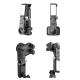 Perche À Selfie Sans Fil Avec Stabilisateur Gimbal Et Lumière Intégrée Pour Photos Parfaites - www.yonis-shop.com