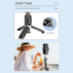 Perche À Selfie Sans Fil Avec Stabilisateur Gimbal Et Lumière Intégrée Pour Photos Parfaites - www.yonis-shop.com