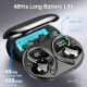 Écouteurs Bluetooth Sans Fil LED Affichage Numérique Autonomie Longue Durée Mode HiFi et Gaming - www.yonis-shop.com