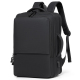 Sac À Dos Ordinateur Grande Capacité Résistant À L'eau Avec Port USB Et Compartiment Pour Ordinateur Portable 15.6 Pouces - w...