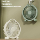 Ventilateur De Table Rechargeable 6 Pouces Silencieux 3 Vitesses À Poser Ou Suspendre Pour Bureau Et Chambre - www.yonis-shop...