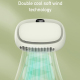 Ventilateur Portable USB Sans Pales À Suspendre Au Cou Ou À La Taille 9 Vitesses Écran Numérique Batterie 1800 mAh - www.yoni...
