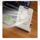 Ventilateur De Bureau Portable Silencieux Rechargeable Type C 3 Vitesses Batterie 1200 mAh À Suspendre - www.yonis-shop.com
