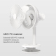 Ventilateur De Bureau USB Rechargeable Pour Dortoir Et Bureau 3 Vitesses Batterie 4000 mAh Autonomie 3 À 12 Heures - www.yoni...