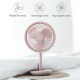 Ventilateur De Bureau USB Rechargeable Pour Dortoir Et Bureau 3 Vitesses Batterie 4000 mAh Autonomie 3 À 12 Heures - www.yoni...