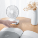 Ventilateur De Bureau Portable Rechargeable USB 4 Vitesses Batterie 4000 mAh Silencieux Grille Amovible - www.yonis-shop.com