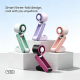 Ventilateur Portable À Main De Bureau Et Tour De Cou Avec Affichage Numérique 3600 mAh Et 199 Vitesses Réglables - www.yonis-...