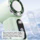 Mini Ventilateur Portable À Main Avec Refroidissement TEC Turbo 2600mAh Affichage LED Flux D’Air 180° Silencieux - www.yonis-...