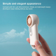 Mini Ventilateur À Main Haute Vitesse Avec Affichage Numérique 5 Vitesses Batterie 2000 mAh Et Port Type C - www.yonis-shop.com