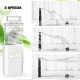Ventilateur Portable En Forme De Parfum À Lames Cachées Pour Se Rafraîchir - www.yonis-shop.com
