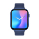 Montre Connectée 1.75 Pouces TFT Surveillance Pression Artérielle et Sommeil Blanc Charge Sans Fil Compatibilité iOS Android ...