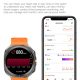 Montre Connectée Écran IPS 1.51 Pouce Bluetooth 5.3 Surveillance Santé 24h En - www.yonis-shop.com