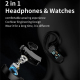 Montre Connectée Bluetooth Avec Écouteurs Détachables Et Étanche IP67 Suivi Santé Et Sport Multifonction - www.yonis-shop.com