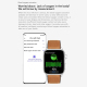 Montre Connectée Santé Avancée Ecran TFT 1.85 Pouces Bracelet Cuir Suivi Médical Complet Appels Bluetooth Oxygène Sanguin Tem...