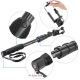 Perche À Selfie Rétractable Avec Support Ajustable Et Rotation À 180 Degrés Pour Smartphone Et Caméra - www.yonis-shop.com