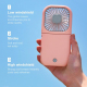 Ventilateur Portable Pliable À Main Bureau Et Cou Silencieux Batterie 3000mAh 3 Vitesses Orientation À 180° - www.yonis-shop.com
