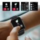 Montre Connectée Rose 1.69 Pouces Tactile Multifonction Surveillance Cardiaque Sport Etanche Bluetooth - www.yonis-shop.com