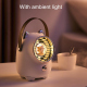 Ventilateur De Bureau USB Avec Brumisation Silencieux Réservoir 350 Ml Batterie 2000 mAh Éclairage D’Ambiance - www.yonis-sho...