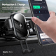 Chargeur Sans Fil Voiture Compact et Stable Avec Rotation 360 Degrés et Reconnaissance Automatique - www.yonis-shop.com