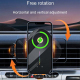 Chargeur Sans Fil Voiture Capteur Infrarouge Auto Ouverture Fermeture Support Téléphone Universel 15W Ajustable Antidérapant ...