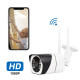 Camera Surveillance 1080P HD Sans Fil Vision Nocturne Détection Mouvement Carte TF IP65 - www.yonis-shop.com