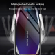 Chargeur Sans Fil Voiture Support Téléphone Induction Infrarouge Rotation 360 Degrés Compatibilité 4 à 6.5 Pouces Argenté - w...