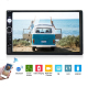 Autoradio Bluetooth 2 Din 7 Pouces Écran Tactile Radio FM USB TF MP5 Lecteur Stéréo 4x60W - www.yonis-shop.com